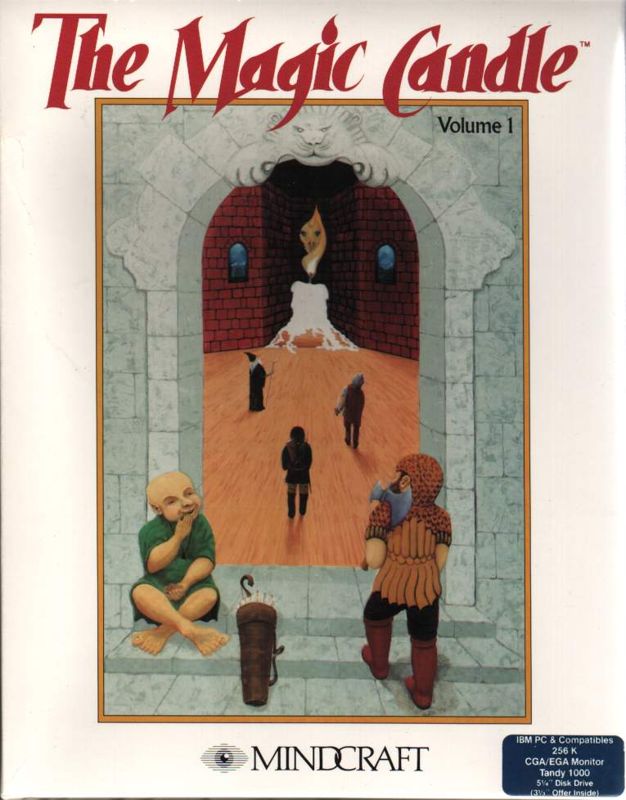 Magic Candle box art for Commodore 64